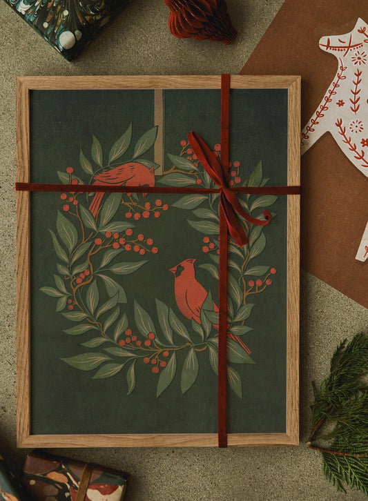 Winter Cardinals, Poster