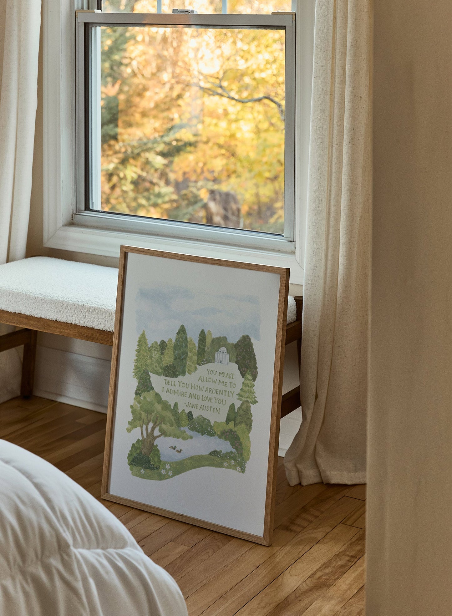 Mr. Darcy Love Quote, Poster