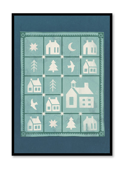 Quilted Coziness, Poster